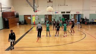 Gompers 155vs Dirksen 8th grade boys basketball 1152024 [upl. by Elcin842]