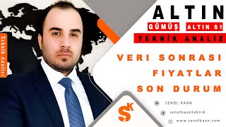 ABD VERİLERİ SONRASI ALTIN ANALİZİ GÜMÜŞ ANALİZİ ALTIN S1 ANALİZİ [upl. by Ettezzil]