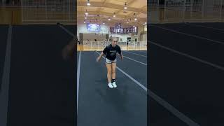 Isabella Appleton AllAmerican Tryout Tumbling [upl. by Molahs23]