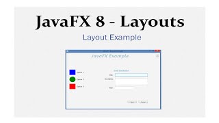 JavaFX 8 Tutorial  Layouts Example 13 [upl. by Minna]