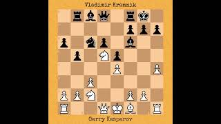 Garry Kasparov vs Vladimir Kramnik  Novgorod 1994 chess [upl. by Pelagi556]