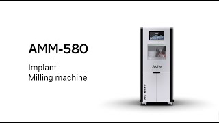 2024 New Product Aidite AMM580 Implant Milling Machine [upl. by Idnas]