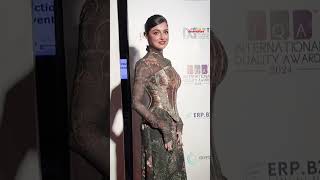 Divya Khosla Kumar spotted at International Quality Awards red carpet event [upl. by Gertrud]