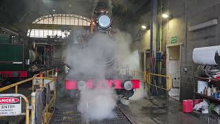 ABT No3 in steam at Carswell Park Depot [upl. by Agretha]