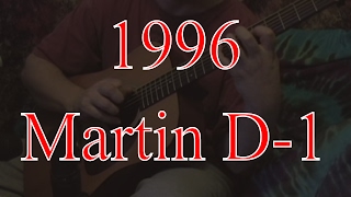 1996 Martin D1 [upl. by Plunkett]