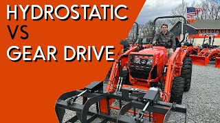 Hydrostatic vs Gear Drive Tractors [upl. by Joseph]