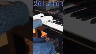 🎹Need the exercise▶️16 G ampG♭ 125 Exercises in passageplaying Op261  CCzerny shortspiano [upl. by Hannaoj332]