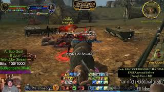 POTEEN OBOWEN playing LOTRO LANDROVAL BEORNING blue line lvl to 80 [upl. by Arundel]