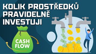 KOLIK PROSTŘEDKŮ PRAVIDELNĚ INVESTUJI  CASHFLOW KVĚTEN [upl. by Cash]