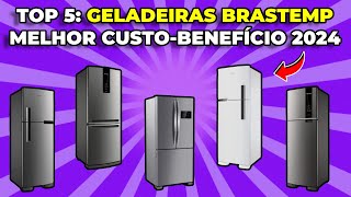 TOP 5 Melhores Geladeiras Brastemp 2024 Com Melhor Custobenefício [upl. by Lauri53]