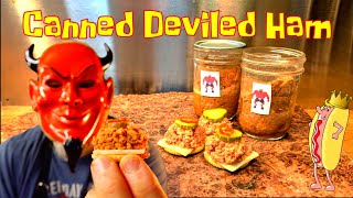 Home Canned Deviled Ham [upl. by Simsar292]