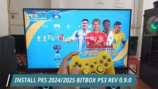 INSTALL PES 20242025 BITBOX PS3 REV 090 [upl. by Grinnell803]