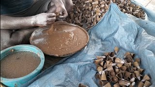 Flower Pot Cracker Making Process  In Sivakasi Fireworks Factory [upl. by Yann]