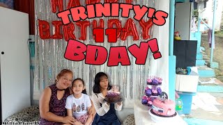 Trinitys 11th birthday party [upl. by Nueoht265]