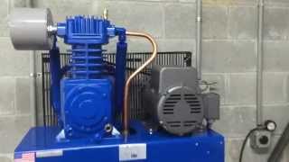 Quincy QT5 80 gallon 5 hp two stage air compressor [upl. by Ambrosine]