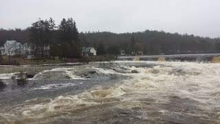 Black River Rages in Forestport [upl. by Prouty95]