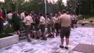 Camp Lavigne Junior Birdmen Initiation Skit [upl. by Cosette]