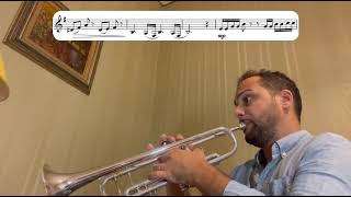 Nathan Ost  Miniature etudes n 10 for trumpet [upl. by Aiduan528]