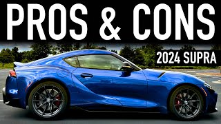 Pros amp Cons of the 2024 Toyota Supra 30 Premium [upl. by Tresa483]