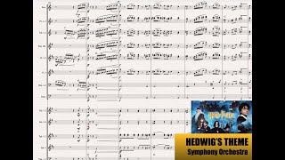 Harry Potter  Hedwigs themepiano sheet [upl. by Ahseuqram]