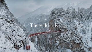 The wild ride  GLACIER EXPRESS [upl. by Ekud]