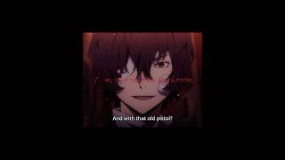 Dazai bungoustraydogsedit animeedit bsd dazaiedit bsddazai animememe edit dazai sad young [upl. by Llevel]