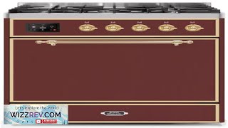 Majestic II 30quot Dual Fuel LP Freestanding Range Burgundy W Brass Trim Review [upl. by Ramed643]