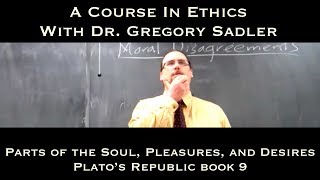 The Parts of the Soul Their Pleasures and Desires Plato Republic book 9  A Course In Ethics [upl. by Glavin323]