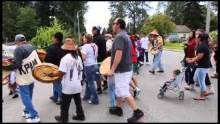 Swinomish Blessing of the Fleet and First Salmon Ceremony 2013 [upl. by Drofdarb548]