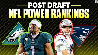 PostDraft NFL Power Rankings Chiefs Eagles still the teams to beat  CBS Sports [upl. by Collins449]