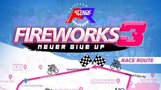 Live streaming of The Kaieteur Attack Racing Cycling Club  Firework 3 quotNever Give Upquot Event [upl. by Ahsinac]