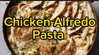 Chicken Alfredo Pasta  Homemade  Easy Recipe  Delicious  5 Mins Recipe [upl. by Anel]