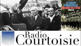 20 août 1944 départ forcé du maréchal Pétain  Xavier Aiolfi Radio Courtoisie [upl. by Sky]