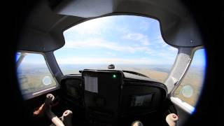 Sirius Ultralight cockpit inflight [upl. by Lavoie815]