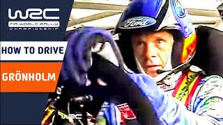 Marcus Grönholm masterclass How to drive a rally car [upl. by Aeslek106]