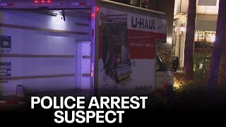 Stolen UHaul truck driver arrested PD says [upl. by Zaraf]