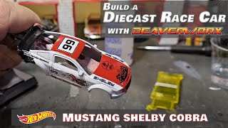 Build a Diecast Race Car with Beaverworx Shelby Cobra Build Full Build [upl. by Eillom]