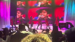 New Edition Las Vegas Opening THE JACKSONS 2 Dave Huie Viok Marketing [upl. by Anirol]