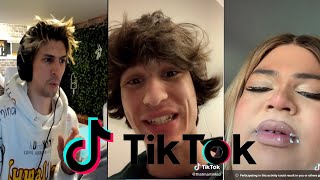 xQc Reacts To Tiktoks By Moxy [upl. by Htabazile]