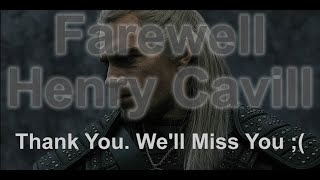 The Jaskier  Toss a Coin to your Witcher FAREWELL Henry Cavill The Witcher 1080p [upl. by Adah]