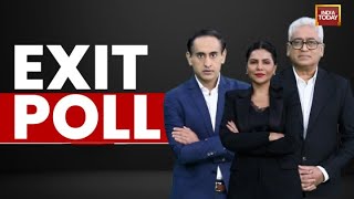 LIVE Haryana Exit Poll  Jammu And Kashmir Exit Poll  CVoter Poll broadcast by India Today [upl. by Gifford]