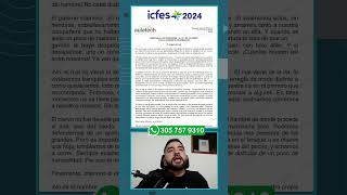 Simulacro ICFES 2024 ICFES ICFES2024 [upl. by Lanfri464]