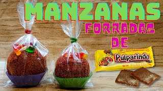 MANZANAS FORRADAS DE PULPARINDO  MANZANAS CUBIERTAS DE TAMARINDO  MANZANAS CON CHAMOY [upl. by Markos83]