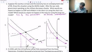 SOLUTIONS TO PRACTICE HANDOUT OF FISCAL POLICY [upl. by Ecirtac]