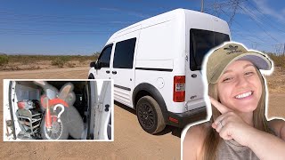 Can A 250f Or 450f Dirt Bike Fit In A Ford Transit Connect Van [upl. by Alithia275]