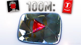 Here Is The NEW 100 Million Subscriber Play Button [upl. by Nodyarb715]