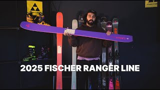 The 2025 Fischer Ranger Line  SKI REVIEW [upl. by Lal235]