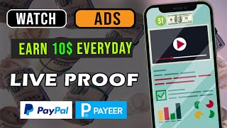 Get Paid For Your Time Watch Ads And Earn Money Now [upl. by Sitnalta605]