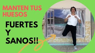 Rutina Cardio para Mantener HUESOS SANOS y FUERTES y Prevenir o Retrasar la OSTEOPOROSIS en Mayores [upl. by Yssor]