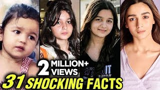 Alia Bhatt 31 SHOCKING UNKNOWN Facts  Happy Birthday Alia Bhatt [upl. by Meade]